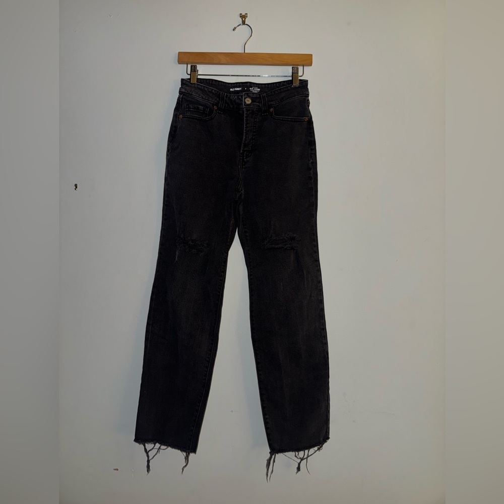 Old Navy Women's High Rise Jeans - Black